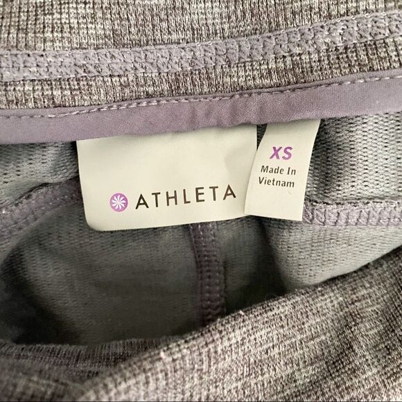 ATHLETA techie terry grey blue mini skirt - Picture 5 of 8